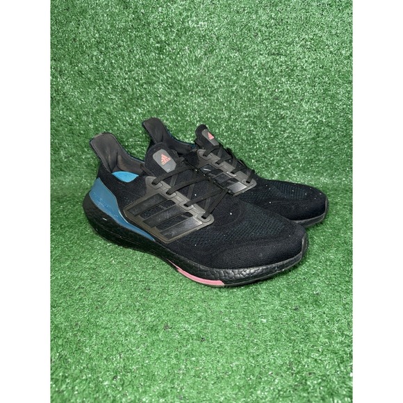 Adidas Ultraboost 21 Men Size 12 Black Multicolor Primeblue Running Gym Sneakers main image 9
